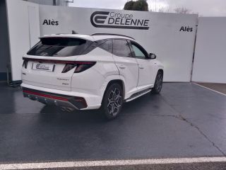 30100 : Hyundai Alès - Auto Hall - HYUNDAI TUCSON N Line Executive - TUCSON IV - Blanc - Boîte automatique - Essence / Courant électrique