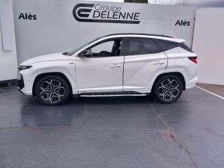 30100 : Hyundai Alès - Auto Hall - HYUNDAI TUCSON N Line Executive - TUCSON IV - Blanc - Boîte automatique - Essence / Courant électrique