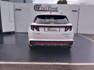 30100 : Hyundai Alès - Auto Hall - HYUNDAI TUCSON N Line Executive - TUCSON IV - Blanc - Boîte automatique - Essence / Courant électrique