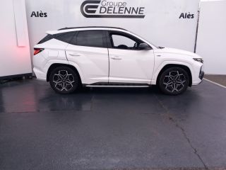 30100 : Hyundai Alès - Auto Hall - HYUNDAI TUCSON N Line Executive - TUCSON IV - Blanc - Boîte automatique - Essence / Courant électrique