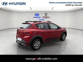 84130 : Hyundai Avignon - Actions Automobiles 84 - DACIA SANDERO Stepway Confort - SANDERO III - Rouge - Boîte manuelle - Essence sans plomb