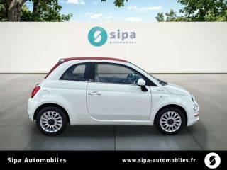 33110 : Hyundai Bordeaux Nord Le Bouscat - Sipa Automobiles - FIAT 500C SERIE 8 EURO 6D-TEMP Dolcevita Hybrid - 500 II - Blanc - Boîte manuelle - Essence sans plomb