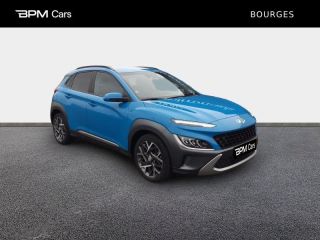 18230 : Hyundai Bourges - BPM Cars - HYUNDAI Kona - Kona - Bleu - Traction - Hybride : Essence/Electrique