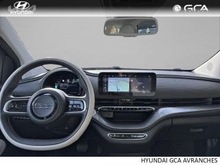 50300 : Hyundai Avranches - GCA - FIAT 500 - 500 - Celestial Blue tri-couche - Traction - Electrique