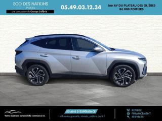 86000 : Hyundai Poitiers - Eco des Nations - HYUNDAI Tucson - Tucson - Shimmering Silver Métal - Traction - Hybride : Essence/Electrique