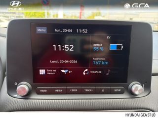 50000 : Hyundai Saint-Lô - GCA - HYUNDAI Kona - Kona - Shimmering Silver Métal - Traction - Electrique