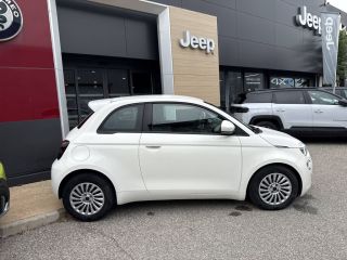 04100 : Hyundai Manosque - Pedinielli - FIAT 500e BERLINE MY22 SERIE 1 STEP 1 Action - 500 III ELECTRIQUE - Blanc - Automate à fonct. Continu - Courant électrique