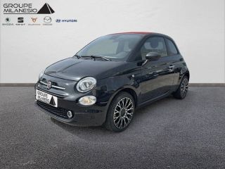 13300 : Hyundai Salon de Provence - Cap Milanesio - FIAT 500C  - 500C (09/2022) - Noir - Boîte manuelle - Essence sans plomb