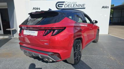 30100 : Hyundai Alès - Auto Hall - HYUNDAI TUCSON N Line Executive - TUCSON IV - Rouge - Automate sequentiel - Diesel
