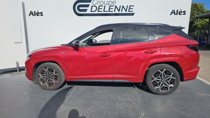 30100 : Hyundai Alès - Auto Hall - HYUNDAI TUCSON N Line Executive - TUCSON IV - Rouge - Automate sequentiel - Diesel