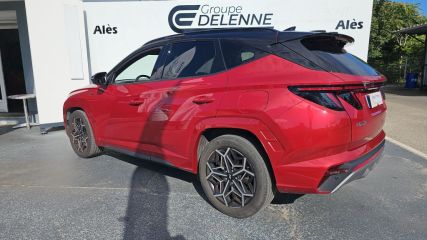 30100 : Hyundai Alès - Auto Hall - HYUNDAI TUCSON N Line Executive - TUCSON IV - Rouge - Automate sequentiel - Diesel