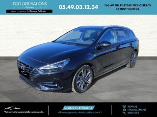 86000 : Hyundai Poitiers - Eco des Nations - HYUNDAI i30 SW - i30 SW - Noire - Traction - Essence/Micro-Hybride