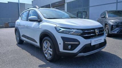 60880 : Hyundai Compiègne - Groupe PROTEA - DACIA SANDERO Stepway Confort - SANDERO III - BLANC - Boîte manuelle - Essence ou gaz