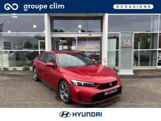 40280 : Hyundai Mont de Marsan i-AUTO - HONDA Civic - Civic - Rouge Cristallin Premium Métallisé - Traction - Hybride : Essence/Electrique