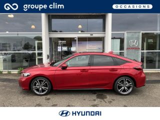 40280 : Hyundai Mont de Marsan i-AUTO - HONDA Civic - Civic - Rouge Cristallin Premium Métallisé - Traction - Hybride : Essence/Electrique