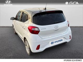 35510 : Hyundai Rennes - GCA - HYUNDAI i10 - i10 - Polar White/Toit/rétros Black - Traction - Essence