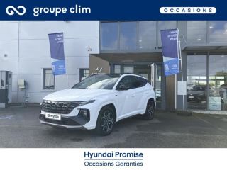 65000 : Hyundai Tarbes i-AUTO - HYUNDAI Tucson - Tucson - Serenity White Métal - Traction - Hybride : Essence/Electrique