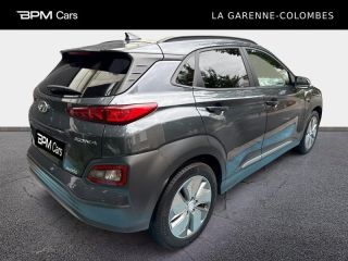 92250 : Hyundai La Garenne-Colombes - BPM Cars - HYUNDAI Kona - Kona - Dark Knight Métal - Traction - Electrique