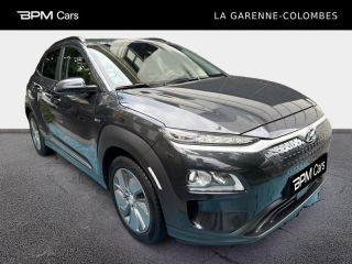 92250 : Hyundai La Garenne-Colombes - BPM Cars - HYUNDAI Kona - Kona - Dark Knight Métal - Traction - Electrique