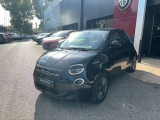 04100 : Hyundai Manosque - Pedinielli - FIAT 500e BERLINE France Edition - 500 III ELECTRIQUE - Noir - Automate à fonct. Continu - Courant électrique