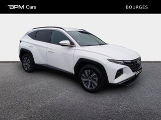 18230 : Hyundai Bourges - BPM Cars - HYUNDAI Tucson - Tucson - Polar White - Traction - Hybride : Essence/Electrique