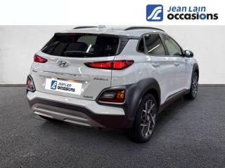 73290 : Hyundai Chambéry - Jean Lain Mobilités - HYUNDAI KONA HYBRID Executive - KONA - BLANC - Automate sequentiel - Essence / Courant électrique