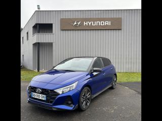 41000 : Hyundai Blois - Mondial Auto - HYUNDAI i20 - i20 - Intense Blue Métal/Toit/rétro Black - Traction - Essence/Micro-Hybride