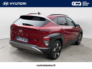 38300 : Hyundai Bourgoin-Jallieu - CENTRAL MOTOR LYON - HYUNDAI KONA Executive - KONA II - Rouge - Automate sequentiel - Essence / Courant électrique