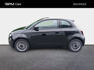 18230 : Hyundai Bourges - BPM Cars - FIAT 500 - 500 - Onyx Black pastel - Traction - Electrique