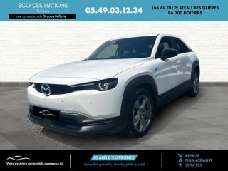 86000 : Hyundai Poitiers - Eco des Nations - MAZDA MX-30 - MX-30 - Blanc - Traction - Electrique