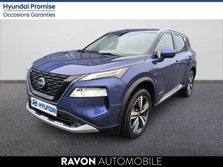 42100 : Hyundai Saint-Etienne - Ravon Automobile - NISSAN X-TRAIL Tekna - X-TRAIL (09/2022) - Bleu - Automate à fonct. Continu - Essence / Courant électrique