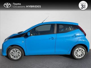 50000 : Hyundai Saint-Lô - GCA - TOYOTA Aygo - Aygo - Bleu Cyan - Traction - Essence
