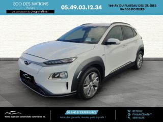 86000 : Hyundai Poitiers - Eco des Nations - HYUNDAI Kona - Kona - Chalk White Métal - Traction - Electrique