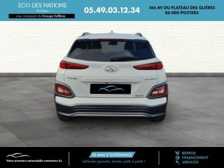 86000 : Hyundai Poitiers - Eco des Nations - HYUNDAI Kona - Kona - Chalk White Métal - Traction - Electrique