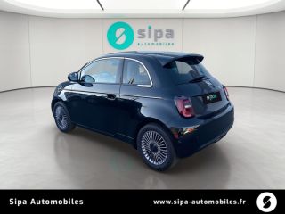 33140 : Hyundai - Sipa Automobiles – Bordeaux Sud - Villenave d’Ornon - FIAT 500e BERLINE Nouvelle 500 - 500 III ELECTRIQUE - Onyx Black - Automate à fonct. Continu - Courant électrique
