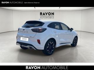 42100 : Hyundai Saint-Etienne - Ravon Automobile - FORD PUMA ST-Line X - PUMA II - Blanc - Boîte manuelle - Essence sans plomb