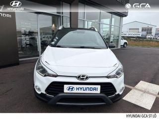 50000 : Hyundai Saint-Lô - GCA - HYUNDAI i20 Active - i20 Active - Polar White/Toit rétro Phantom Black - Traction - Essence