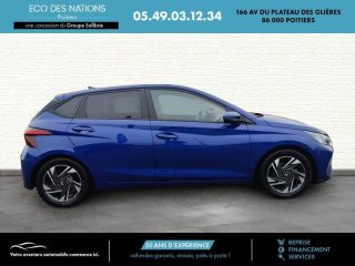 86000 : Hyundai Poitiers - Eco des Nations - HYUNDAI i20 - i20 - Intense Blue Métal - Traction - Essence
