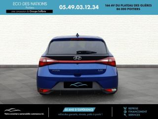 86000 : Hyundai Poitiers - Eco des Nations - HYUNDAI i20 - i20 - Intense Blue Métal - Traction - Essence