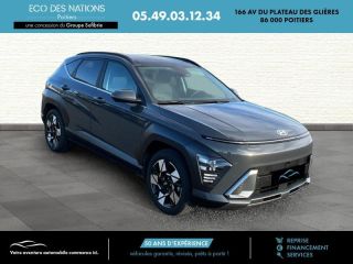 86000 : Hyundai Poitiers - Eco des Nations - HYUNDAI Kona - Kona - Ecotronic Gray perlé métallisé - Traction - Hybride : Essence/Electrique