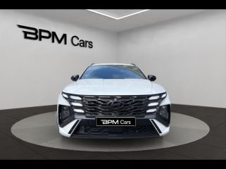 75013 : Hyundai Paris 13 - BPM Cars - HYUNDAI Tucson - Tucson - Serenity White Métal - Traction - Hybride : Essence/Electrique