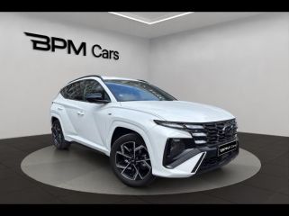75013 : Hyundai Paris 13 - BPM Cars - HYUNDAI Tucson - Tucson - Serenity White Métal - Traction - Hybride : Essence/Electrique