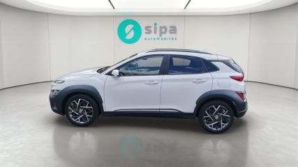 33140 : Hyundai Bordeaux Sud Villenave d'Ornon - Sipa Automobiles - HYUNDAI KONA HYBRID Executive - KONA HYBRID (10/2020) - BLANC - Automate sequentiel - Essence / Courant électrique