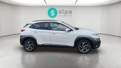 33140 : Hyundai Bordeaux Sud Villenave d'Ornon - Sipa Automobiles - HYUNDAI KONA HYBRID Executive - KONA HYBRID (10/2020) - BLANC - Automate sequentiel - Essence / Courant électrique