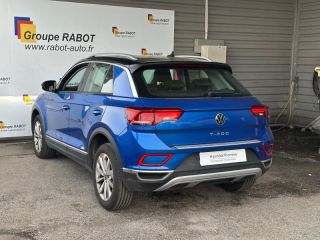 78310 : Hyundai Coignières - Socohy | Groupe Rabot - VOLKSWAGEN T-Roc - T-Roc - Bleu Ravenna métallisée/Toit Noir - Traction - Essence
