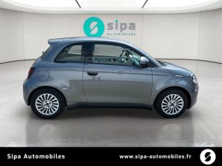 33140 : Hyundai Bordeaux Sud Villenave d'Ornon - Sipa Automobiles - FIAT 500e BERLINE Nouvelle 500 - 500 III ELECTRIQUE - Gris - Automate à fonct. Continu - Courant électrique