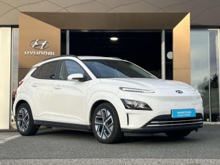 29000 : Hyundai Quimper - Iroise Automobiles - HYUNDAI Kona - Kona - Atlas White Métal - Traction - Electrique
