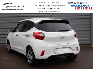 52000 : Hyundai Chaumont - Garage Michel Bazin - HYUNDAI i10 - i10 - Atlas White - Traction - Essence
