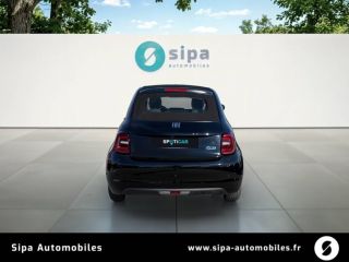 31200 : Hyundai TOULOUSE NORD - AUTO NORD - FIAT 500e CABRIOLET RED - 500 III ELECTRIQUE - NOIR - Automate à fonct. Continu - Courant électrique