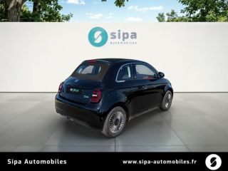 31200 : Hyundai TOULOUSE NORD - AUTO NORD - FIAT 500e CABRIOLET RED - 500 III ELECTRIQUE - NOIR - Automate à fonct. Continu - Courant électrique